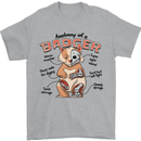 Anatomy of a Badger Funny Mens T-Shirt 100% Cotton Sports Grey