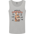 Anatomy of a Badger Funny Mens Vest Tank Top Sports Grey