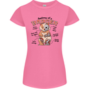 Anatomy of a Badger Funny Womens Petite Cut T-Shirt Azalea