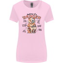 Anatomy of a Badger Funny Womens Wider Cut T-Shirt Light Pink