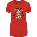 Anatomy of a Badger Funny Womens Wider Cut T-Shirt Red