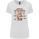 Anatomy of a Badger Funny Womens Wider Cut T-Shirt White