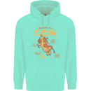 Anatomy of a Cow Funny Childrens Kids Hoodie Peppermint