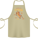 Anatomy of a Cow Funny Cotton Apron 100% Organic Khaki