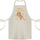 Anatomy of a Cow Funny Cotton Apron 100% Organic Natural