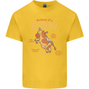 Anatomy of a Cow Funny Kids T-Shirt Childrens Yellow