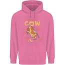 Anatomy of a Cow Funny Mens 80% Cotton Hoodie Azelea