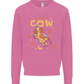 Anatomy of a Cow Funny Mens Sweatshirt Jumper Azalea