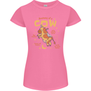 Anatomy of a Cow Funny Womens Petite Cut T-Shirt Azalea