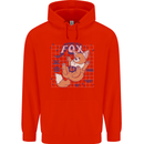 Anatomy of a Fox Foxes Funny Childrens Kids Hoodie Bright Red
