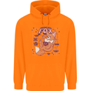 Anatomy of a Fox Foxes Funny Childrens Kids Hoodie Orange