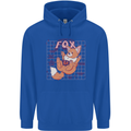 Anatomy of a Fox Foxes Funny Childrens Kids Hoodie Royal Blue