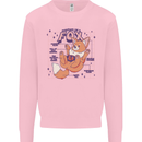 Anatomy of a Fox Foxes Funny Kids Sweatshirt Jumper Light Pink