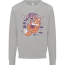 Anatomy of a Fox Foxes Funny Kids Sweatshirt Jumper Sports Grey