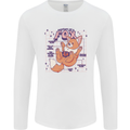 Anatomy of a Fox Foxes Funny Mens Long Sleeve T-Shirt White