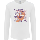 Anatomy of a Fox Foxes Funny Mens Long Sleeve T-Shirt White