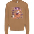 Anatomy of a Fox Foxes Funny Mens Sweatshirt Jumper Caramel Latte