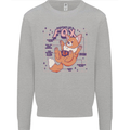 Anatomy of a Fox Foxes Funny Mens Sweatshirt Jumper Sports Grey