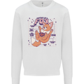 Anatomy of a Fox Foxes Funny Mens Sweatshirt Jumper White