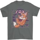 Anatomy of a Fox Foxes Funny Mens T-Shirt 100% Cotton Charcoal