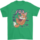 Anatomy of a Fox Foxes Funny Mens T-Shirt 100% Cotton Irish Green