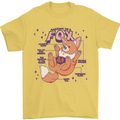 Anatomy of a Fox Foxes Funny Mens T-Shirt 100% Cotton Yellow