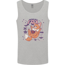 Anatomy of a Fox Foxes Funny Mens Vest Tank Top Sports Grey