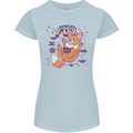 Anatomy of a Fox Foxes Funny Womens Petite Cut T-Shirt Light Blue
