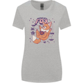 Anatomy of a Fox Foxes Funny Womens Wider Cut T-Shirt Sports Grey