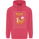 Anatomy of a Fox Funny Foxes Childrens Kids Hoodie Heliconia