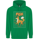 Anatomy of a Fox Funny Foxes Childrens Kids Hoodie Irish Green