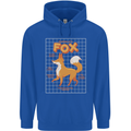 Anatomy of a Fox Funny Foxes Childrens Kids Hoodie Royal Blue