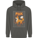 Anatomy of a Fox Funny Foxes Childrens Kids Hoodie Storm Grey