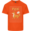 Anatomy of a Fox Funny Foxes Kids T-Shirt Childrens Orange