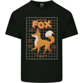 Anatomy of a Fox Funny Foxes Mens Cotton T-Shirt Tee Top Black