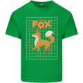 Anatomy of a Fox Funny Foxes Mens Cotton T-Shirt Tee Top Irish Green
