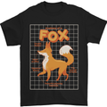 Anatomy of a Fox Funny Foxes Mens T-Shirt 100% Cotton Black