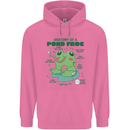 Anatomy of a Frog Funny Childrens Kids Hoodie Azalea