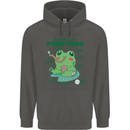 Anatomy of a Frog Funny Childrens Kids Hoodie Storm Grey