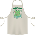 Anatomy of a Frog Funny Cotton Apron 100% Organic Natural