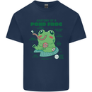 Anatomy of a Frog Funny Kids T-Shirt Childrens Navy Blue