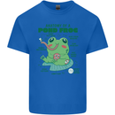 Anatomy of a Frog Funny Kids T-Shirt Childrens Royal Blue