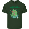 Anatomy of a Frog Funny Mens Cotton T-Shirt Tee Top Forest Green