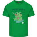 Anatomy of a Frog Funny Mens Cotton T-Shirt Tee Top Irish Green