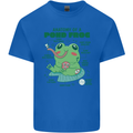 Anatomy of a Frog Funny Mens Cotton T-Shirt Tee Top Royal Blue
