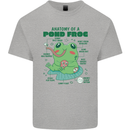 Anatomy of a Frog Funny Mens Cotton T-Shirt Tee Top Sports Grey