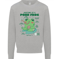 Anatomy of a Frog Funny Mens Sweatshirt Jumper Sports Grey