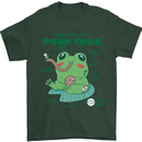 Anatomy of a Frog Funny Mens T-Shirt 100% Cotton Forest Green
