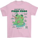 Anatomy of a Frog Funny Mens T-Shirt 100% Cotton Light Pink
