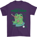 Anatomy of a Frog Funny Mens T-Shirt 100% Cotton Purple